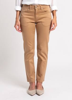 Pantalon slim elasticitate mărime normală maro ARMITA femeie
