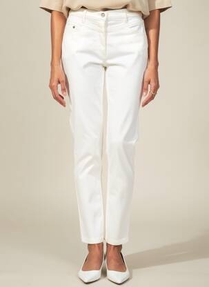Pantalon slim elasticitate mărime normală alb BETTY BARCLAY femeie