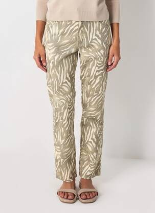 Pantalon drept elasticitate mărime normală verde LUCCHINI femeie