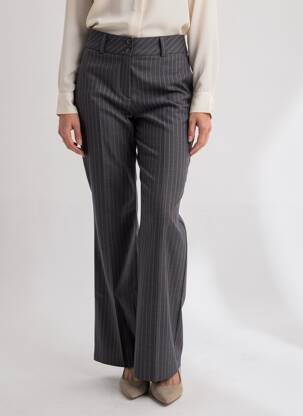 Pantalon evazat elasticitate mărime normală albastru LUCCHINI femeie