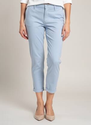 Pantalon 7/8 elasticitate mărime normală albastru LCDN femeie