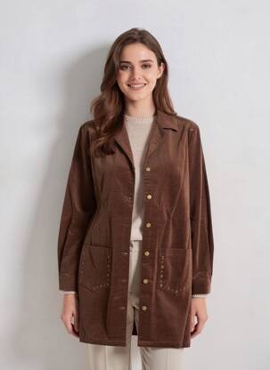 Jachete casual guler tip costum maro PEPE JEANS femeie