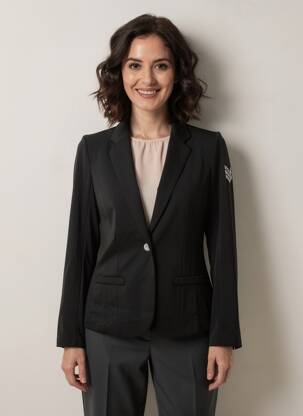 Sacou croială cambrată negru LPB LES PETITES BOMBES  femeie