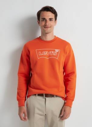 Hanorac mâneci lungi mâneci lungi portocalie LEVI'S bărbat