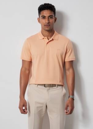 Polo croială cambrată mâneci scurte portocalie LEVI'S bărbat