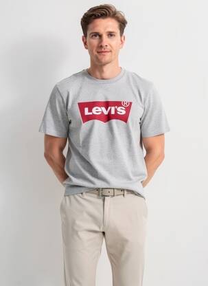 Tricou croială cambrată mâneci scurte gri LEVI'S bărbat