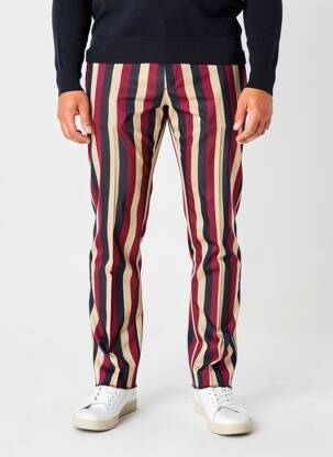 Pantalon slim buzunare mărime normală roșu PIERRE TALAMON bărbat