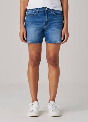 Șort țesătură denim mărime normală albastru PEPE JEANS femeie