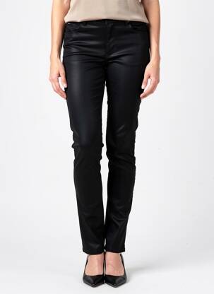 Pantalon slim țesătură acoperită mărime normală negru PEPE JEANS femeie