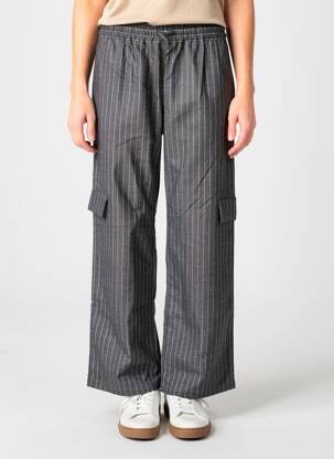 Pantalon cargo croială dreaptă mărime normală gri LE TEMPS DES CERISES femeie