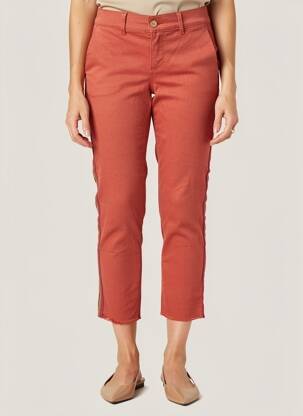 Pantalon 7/8 elasticitate mărime normală maro HAPPY femeie