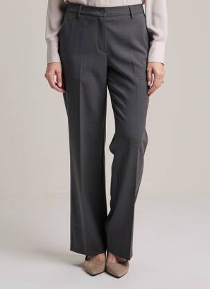 Pantalon drept elasticitate mărime normală gri GARDEUR femeie