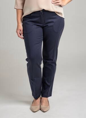 Pantalon slim elasticitate mărime normală albastru GUY DUBOUIS femeie