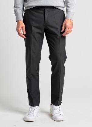 Pantalon slim țesătură melanj mărime normală gri SIROCCO bărbat