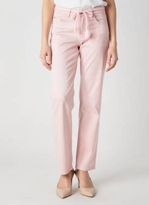 Pantalon drept elasticitate mărime normală roz PARA MI femeie