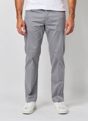 Pantalon drept elasticitate mărime normală gri LCDN bărbat