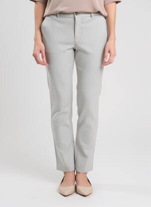 Pantalon slim elasticitate mărime normală gri LCDN femeie
