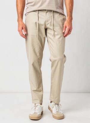 Pantalon chino buzunare mărime normală bej LCDN bărbat
