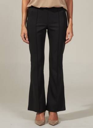 Pantalon evazat elasticitate mărime normală negru BETTY BARCLAY femeie