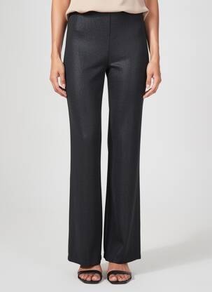 Pantalon drept elasticitate mărime normală negru NATHALIE CHAIZE femeie