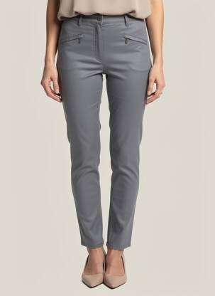 Pantalon slim elasticitate mărime normală gri BETTY BARCLAY femeie