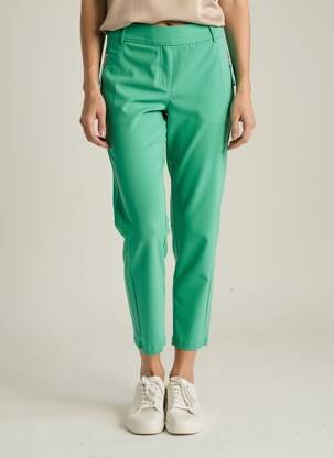 Pantalon 7/8 elasticitate mărime normală verde RAFFAELLO ROSSI femeie