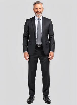 Costume de oraș mâneci lungi negru CHRISTIAN LACROIX bărbat