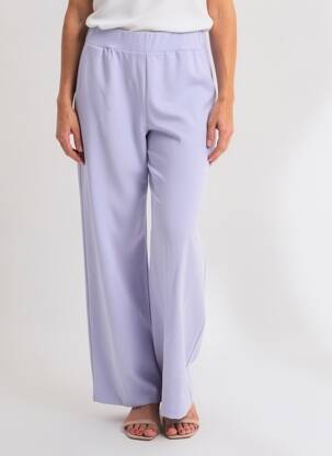 Pantalon larg buzunare mărime normală violet WAY WAY femeie