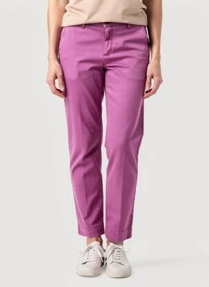 Pantalon chino elasticitate mărime normală violet MKT STUDIO femeie