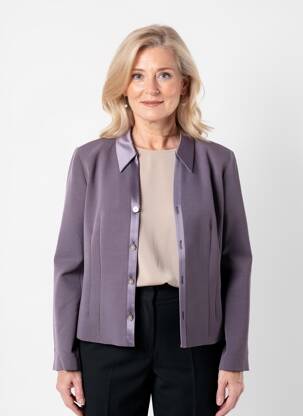 Jachete casual buzunare violet WEILL femeie