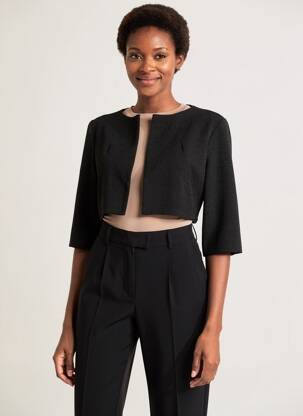 Bolero guler rotund negru RINASCIMENTO femeie