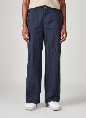Pantalon chino țesătură poplin mărime normală albastru STREET ONE femeie