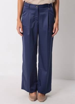 Pantalon drept elasticitate mărime normală albastru LOLA CASADEMUNT femeie