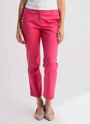 Pantalon 7/8 elasticitate mărime normală roz EVA KAYAN femeie