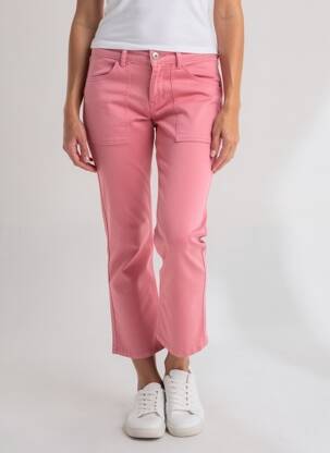 Pantalon 7/8 elasticitate mărime normală roz CREAM femeie