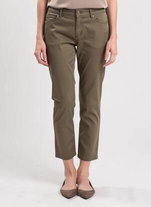 Pantalon 7/8 elasticitate verde KANOPE femeie