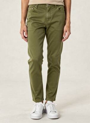 Pantalon slim elasticitate mărime normală verde KANOPE femeie