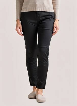 Jegging țesătură acoperită mărime normală negru STREET ONE femeie