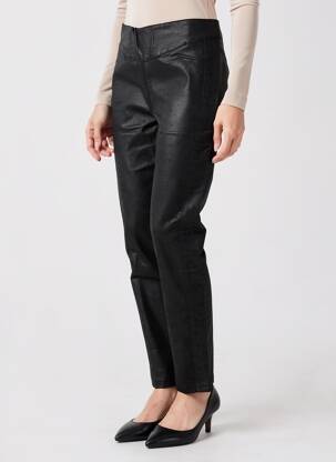 Pantalon slim talie elastică mărime normală negru STREET ONE femeie