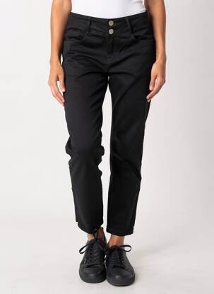 Pantalon 7/8 elasticitate mărime normală negru LOLA ESPELETA femeie