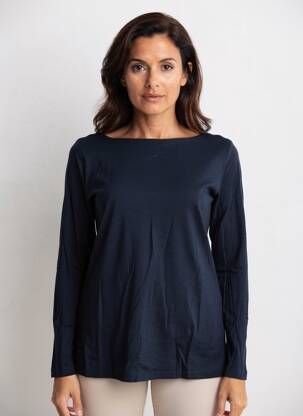 Tricou mâneci lungi mâneci lungi albastru STREET ONE femeie