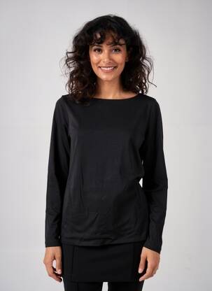 Tricou mâneci lungi mâneci lungi negru STREET ONE femeie