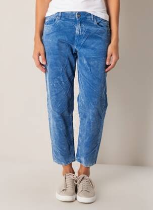 Pantalon 7/8 elasticitate mărime normală albastru HOD femeie