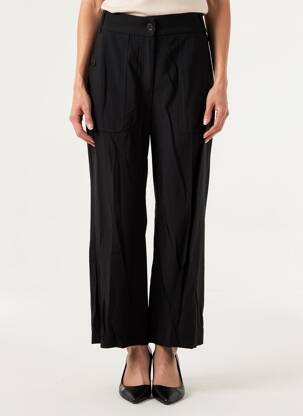 Pantalon drept mărime normală mărime normală negru DIVILUNE femeie