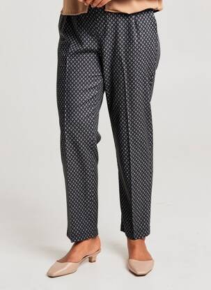 Pantalon drept elasticitate mărime normală albastru GEVANA femeie