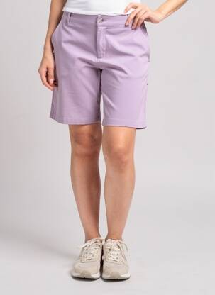 Bermudă talie joasă talie joasă violet LUTHA femeie