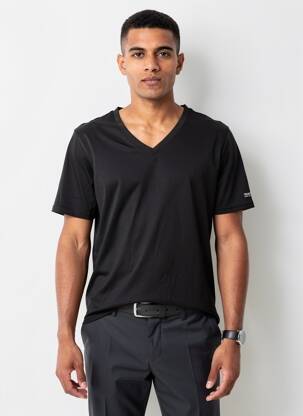 Tricou croială cambrată mâneci scurte negru REGATTA bărbat
