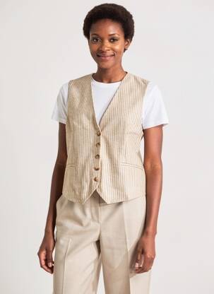 Jachete casual finisaj interior dublat bej HOD femeie