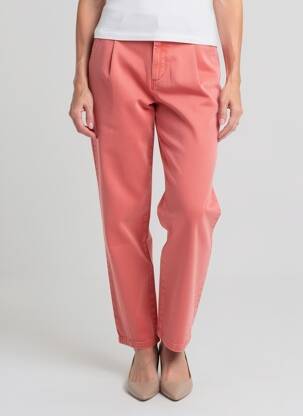 Pantalon drept elasticitate mărime normală roșu HOD femeie