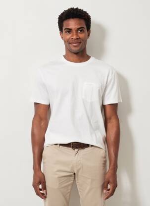 Tricou elasticitate mâneci scurte bej MISE AU GREEN bărbat